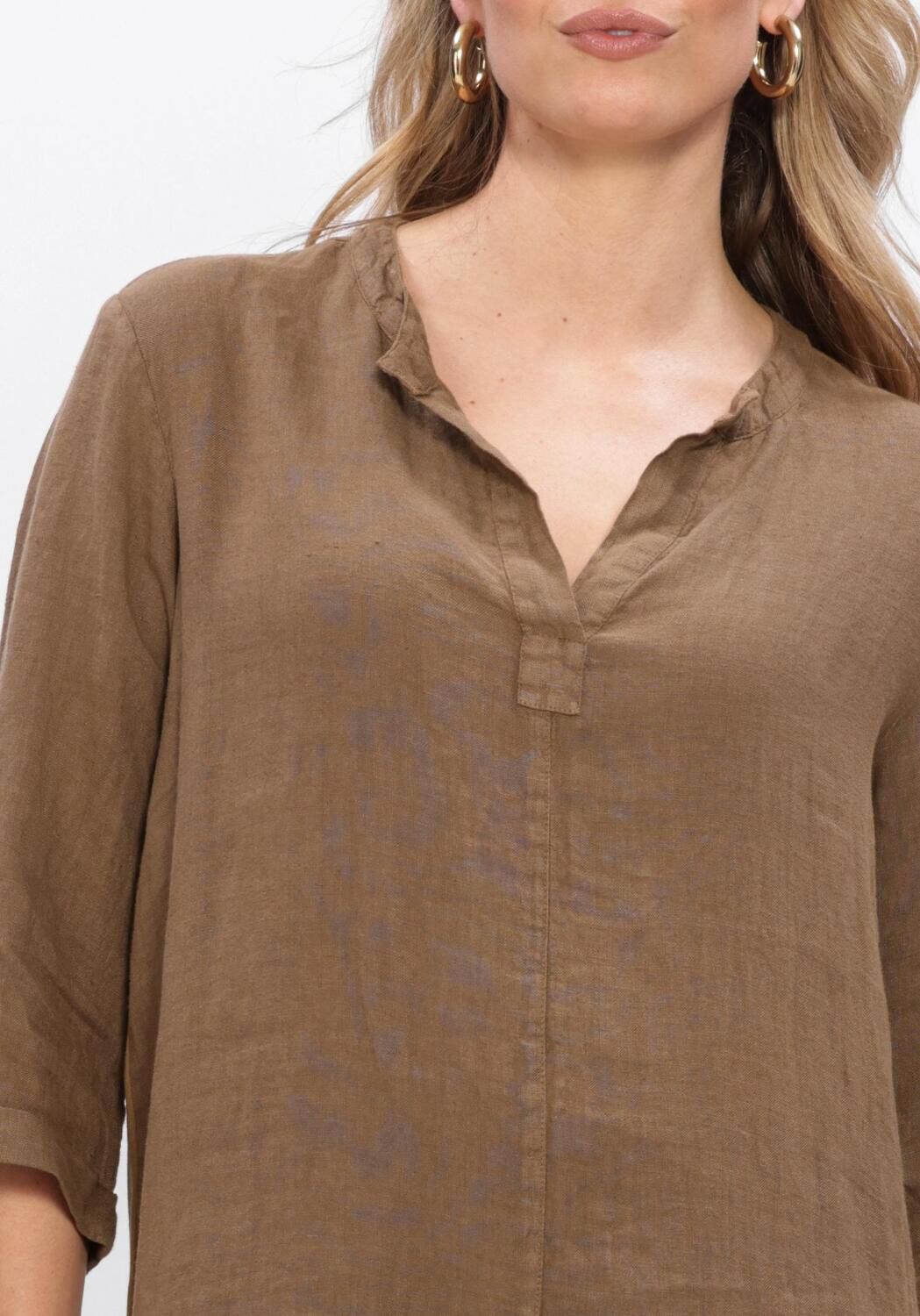 Taupe NUKUS Minikleid KATE DRESS MIX - large