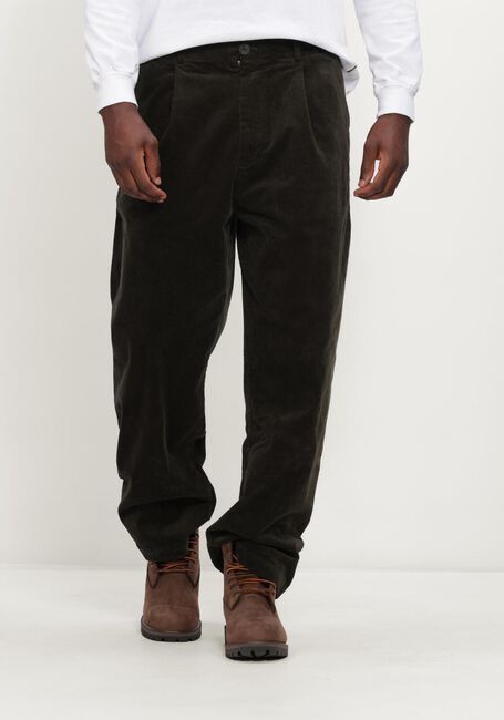 Dunkelgr&uuml;n ANERKJENDT Weite Hose AKJACOB CORD PANT - large