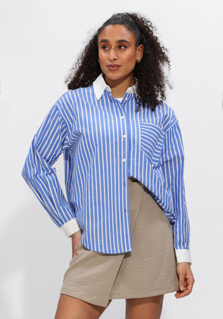 Blaue MOVES Blusen RHONIE SHIRT 4626 - large