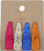 Mehrfarbige/Bunte LE BIG Haarschmuck TIPPIE HAIRCLIPS - medium