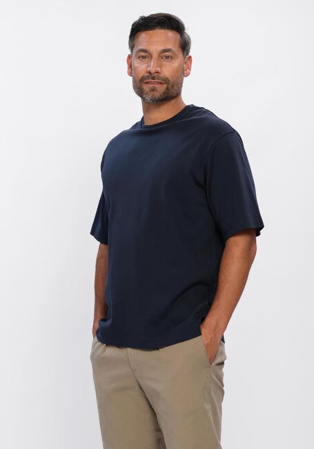 Dunkelblau PROFUOMO T-shirt T-SHIRT CREW NECK HEAVY COTTON - large