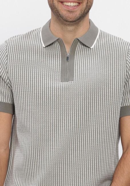 Gr&uuml;ne BLUE INDUSTRY Polo-Shirt KNITTED POLO SHORT SLEEVE - large