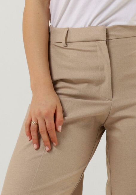 Beige SELECTED FEMME Hose SLFELIANA HW WIDE PANT N - large