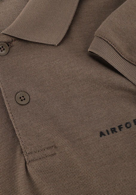 Braune AIRFORCE Polo-Shirt HRB0863 - large