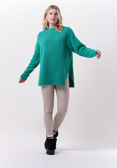 Grüne PENN & INK Pullover PULLOVER SPLITT - large