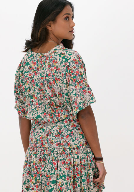 Mehrfarbige/Bunte BY-BAR Blusen BO POPPY GREEN BLOUSE - large