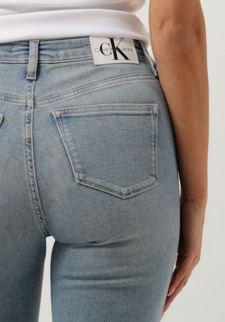 Blaue CALVIN KLEIN Skinny jeans HIGH RISE SKINNY - large