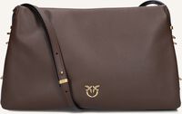 Braune PINKO Umhängetasche TRIPLET - medium