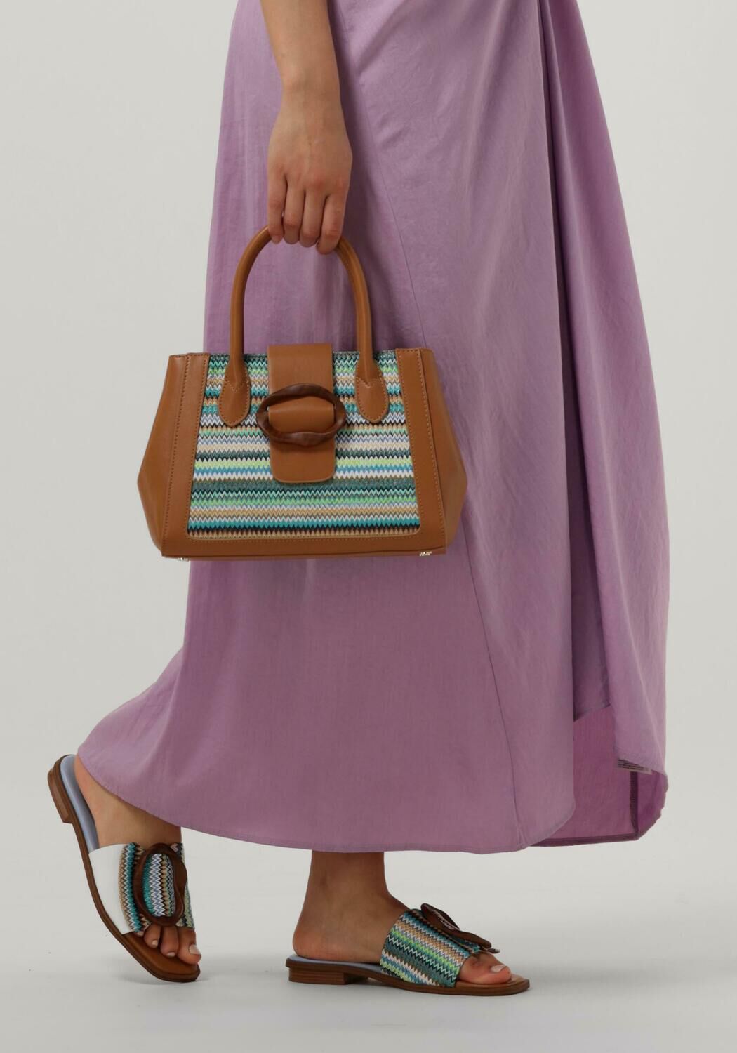 Blaue NOA HARMON Pantolette 9231 - large