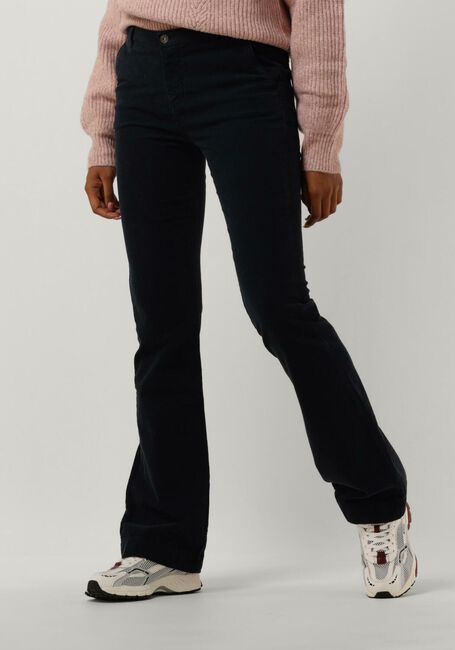 Dunkelblau BY-BAR Schlaghose LEILA VELVET PANT - large