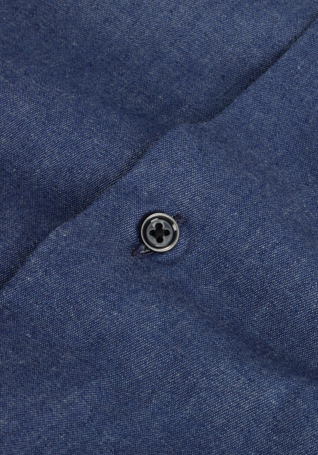Blaue PORTO MILANO Klassisches Oberhemd LAGOS - large