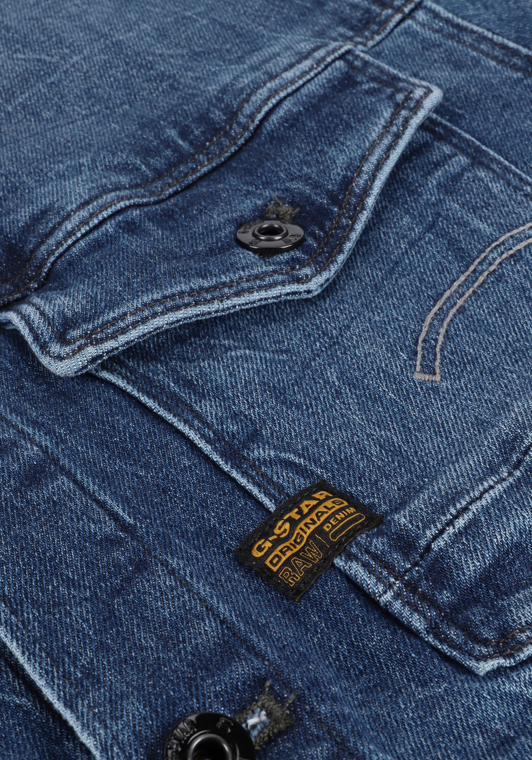 Blaue G-STAR RAW Jeansjacke ARC 3D JACKET - large