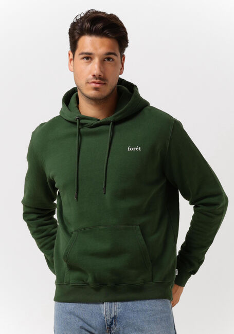 Dunkelgrün FORÉT Pullover DEER HOODIE - large