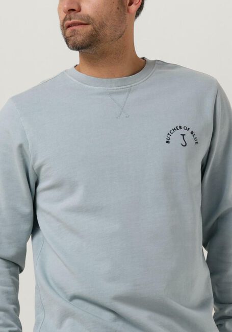 Blaue BUTCHER OF BLUE Pullover ARCH CREW - large