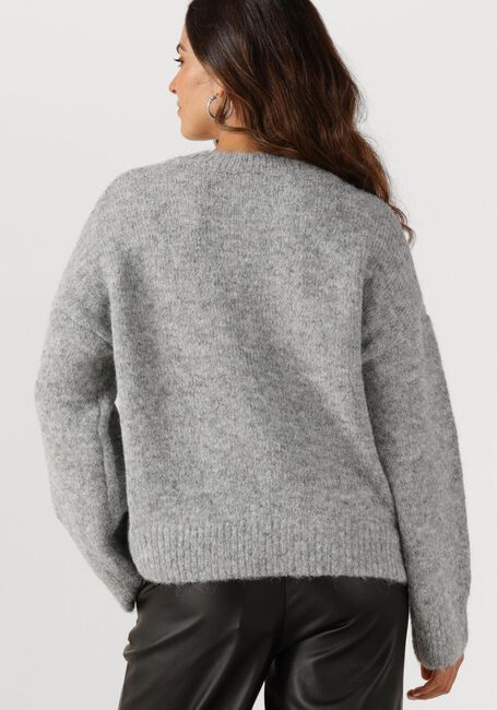 Hellgrau OBJECT Pullover OBJSAGGIA LS LO PULLOVER - large