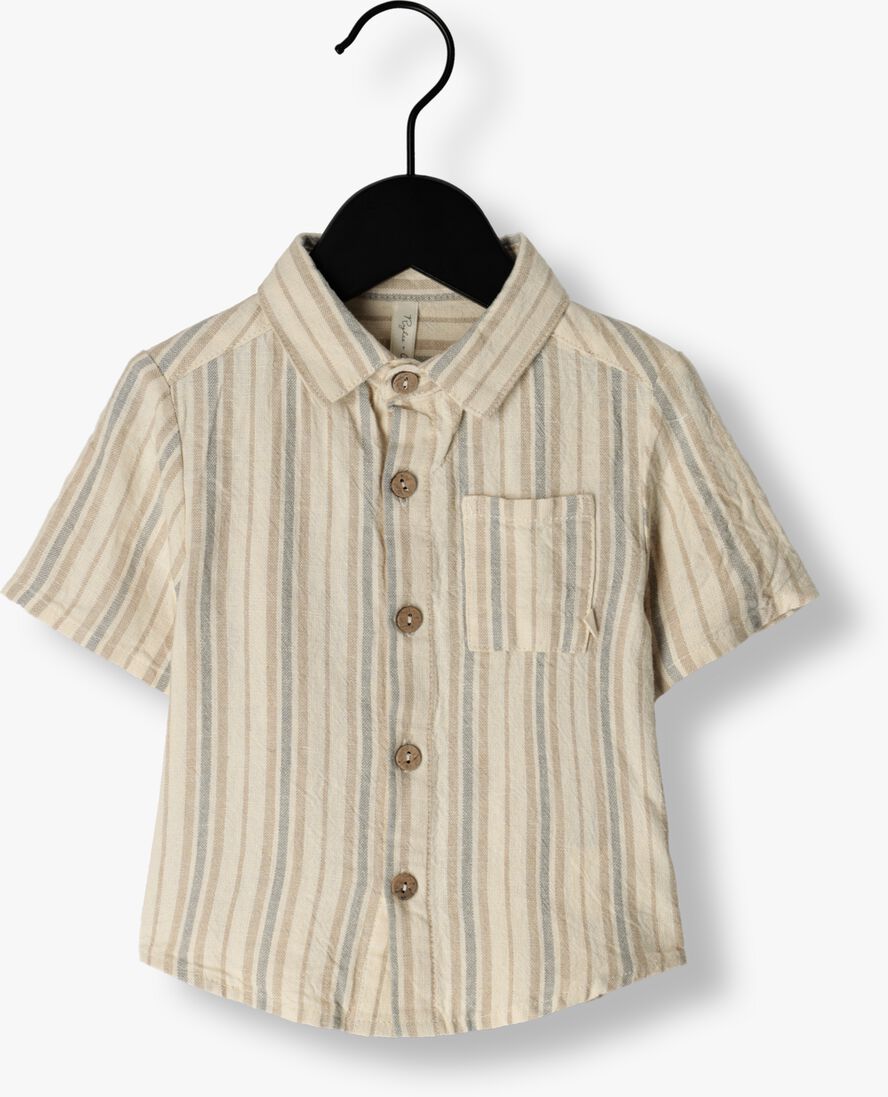 graue rylee + cru casual-oberhemd short sleeve shirt