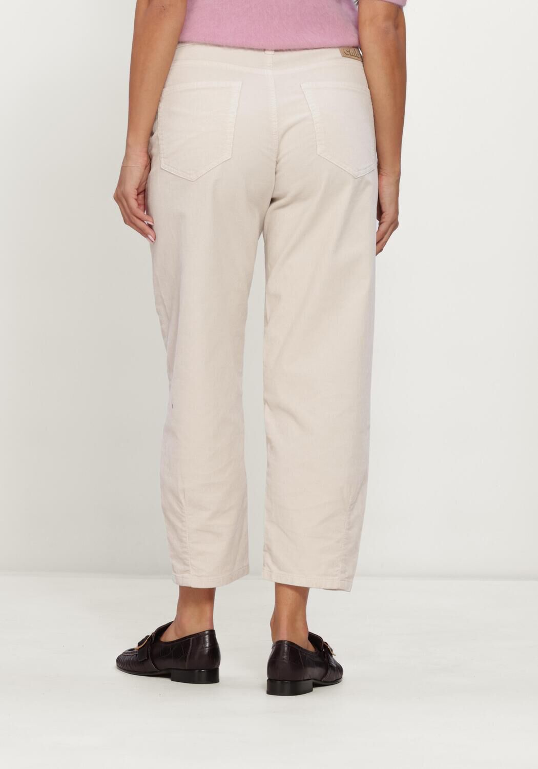Beige CAMBIO Weite Hose EILIN - large