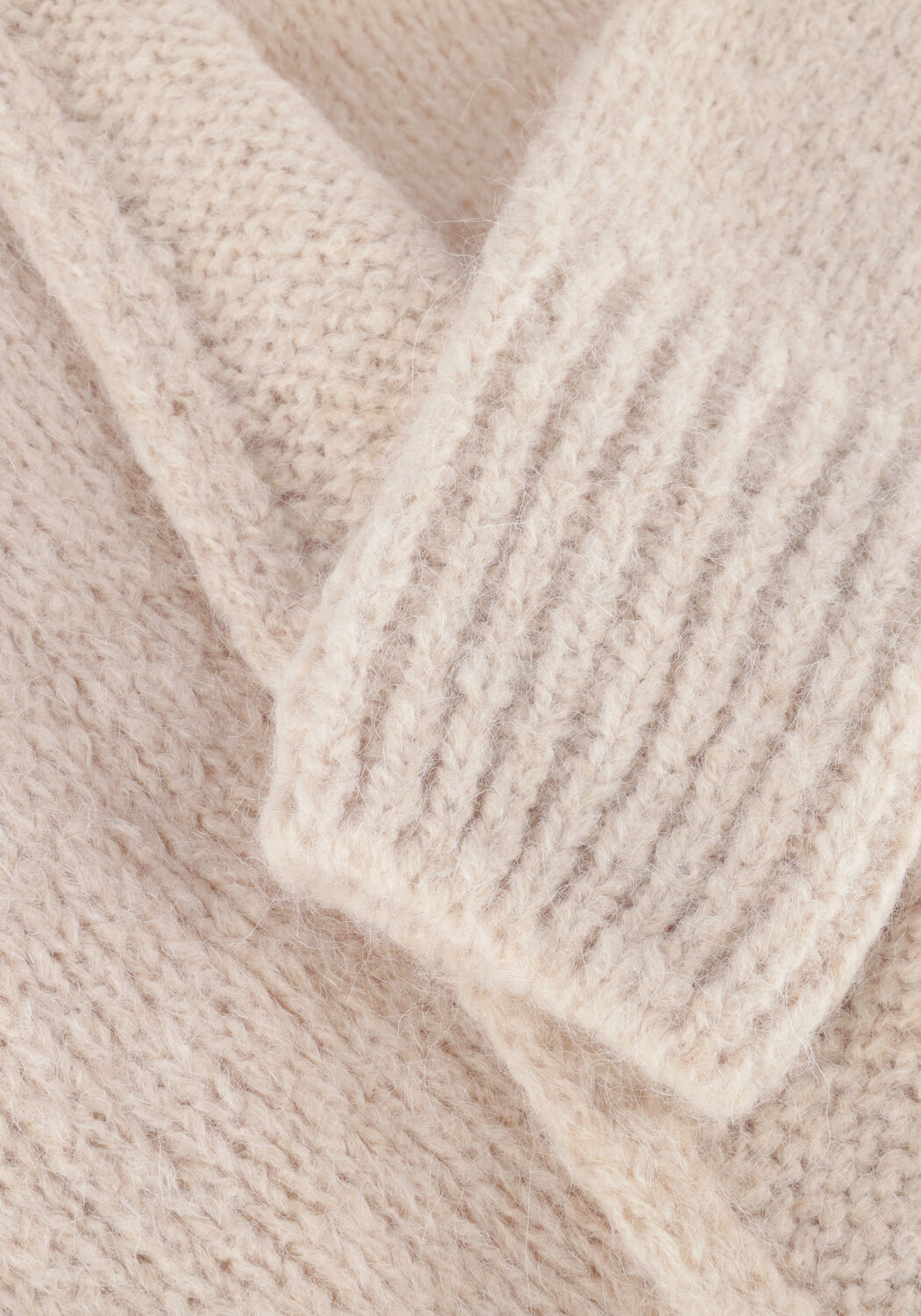 Beige KNIT-TED Strickjacke BECKY - large