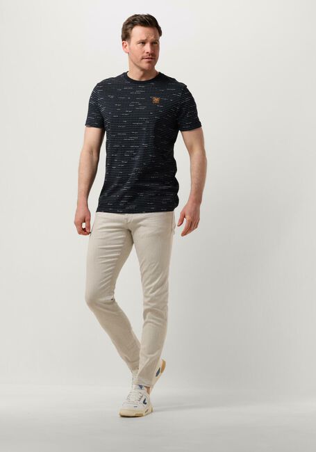 Blaue PME LEGEND T-shirt SHORT SLEEVE R-NECK SINGLE JERSEY MELANGE - large