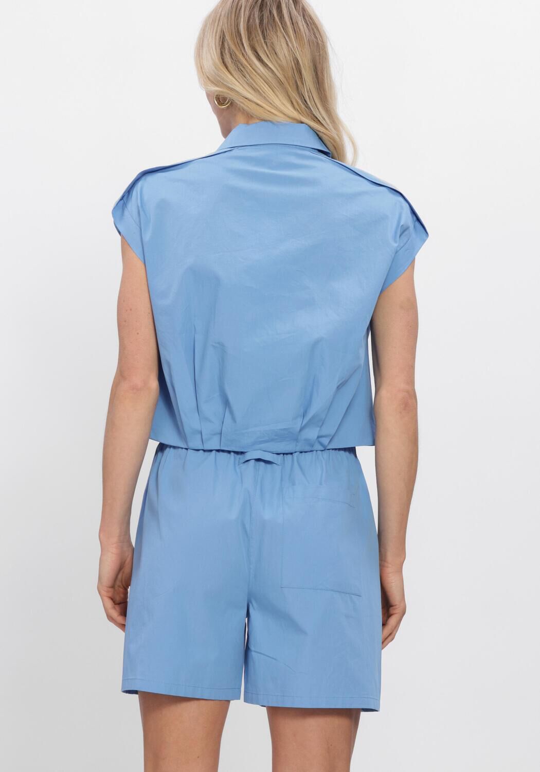 Blaue MY ESSENTIAL WARDROBE Blusen MWSUNNA SLEEVELESS SHIRT - large