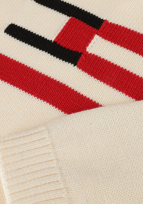 Ecru TOMMY HILFIGER Pullover FLAG SWEATER - large