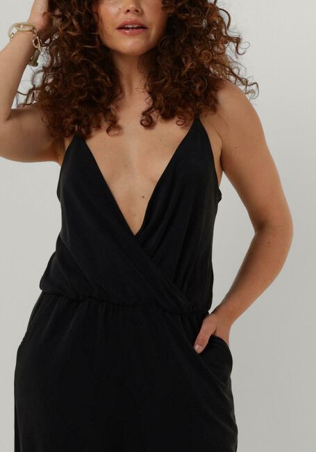 Schwarze SELECTED FEMME Jumpsuit SLFROBERTA STRAP JUMPSUIT - large
