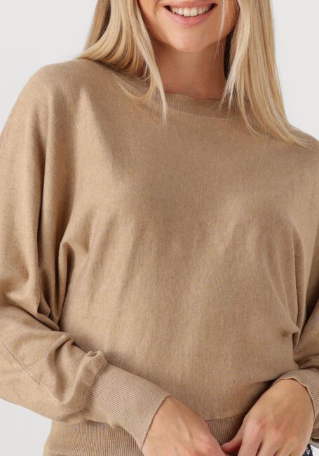 Beige MINUS Pullover DANA BAT SLEEVE KNIT PULLOVER - large