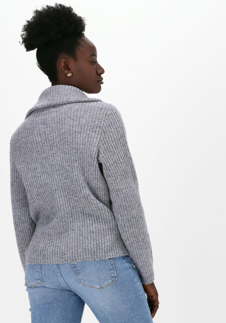 Graue OBJECT Pullover RACHEL LS KNIT PULLOVER - large