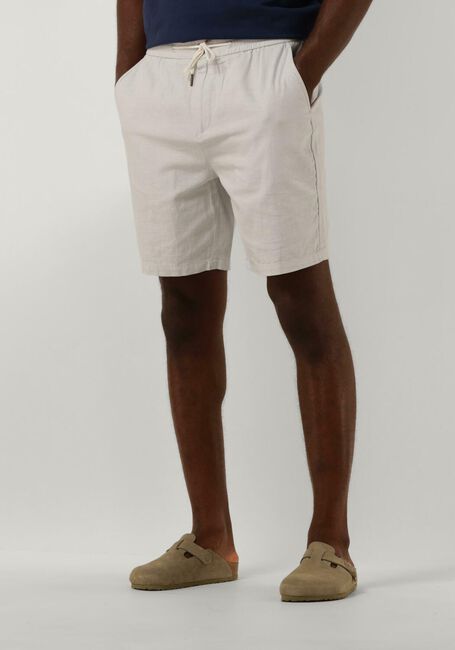 Graue SCOTCH & SODA Kurze Hose FAVE - COTTON/LINEN TWILL BERMUDA - large