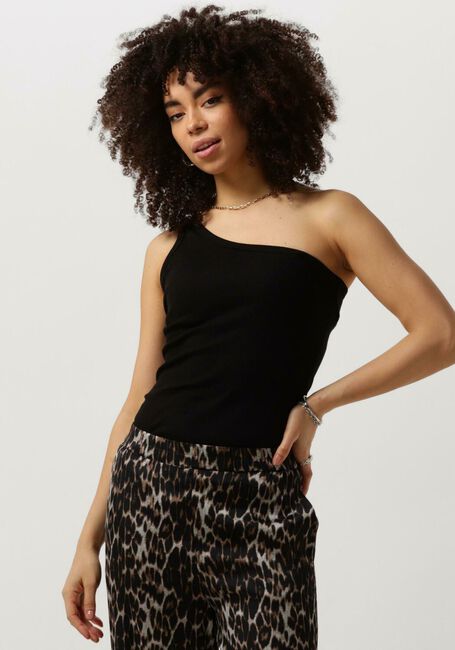 Schwarze MODSTRÖM Top IGOR ONE SHOULDER TOP - large