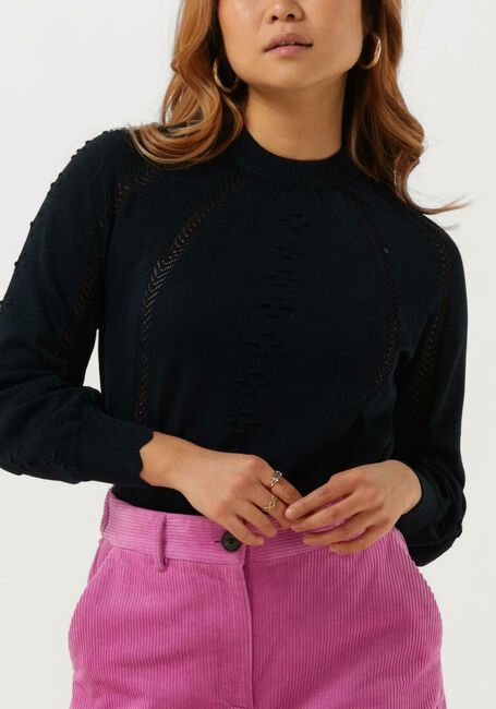Dunkelblau OBJECT Pullover KALINA L/S KNIT PULLOVER - large