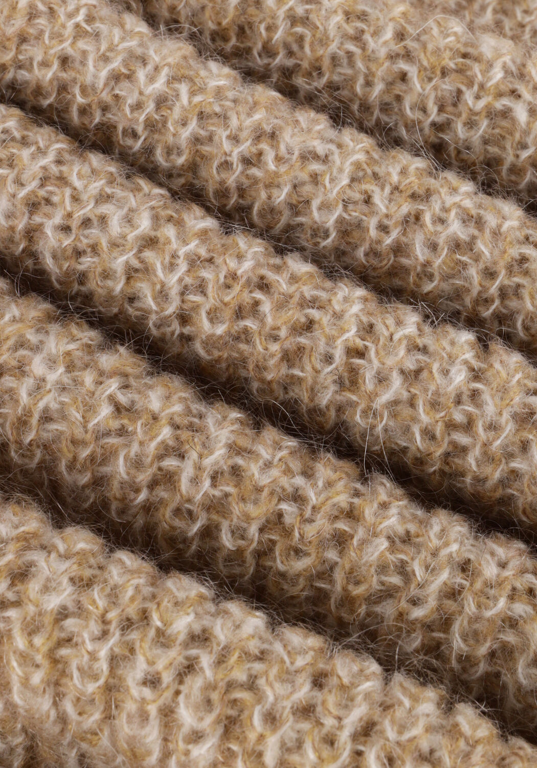 Sand SUMMUM Pullover SWEATER MELANGE MOHAIR BLEND KNIT - large