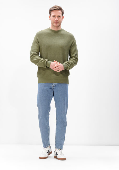 Gr&uuml;ne ANERKJENDT Pullover AKEBBE COTTON/SILK KNIT - large