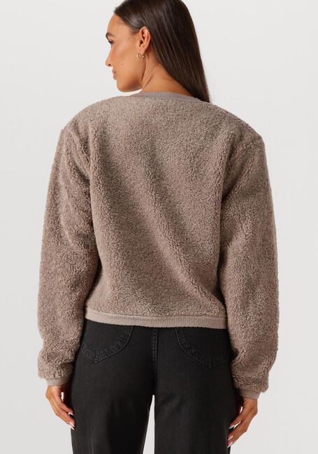 Sand NEO NOIR Pullover LIMO FLUFFY KNIT CARDIGAN - large