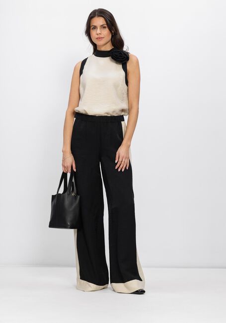 Mehrfarbige/Bunte JANSEN AMSTERDAM Weite Hose OLENE BROEK CB 422 COLOR BLOCK ELASTIC WAIST - large