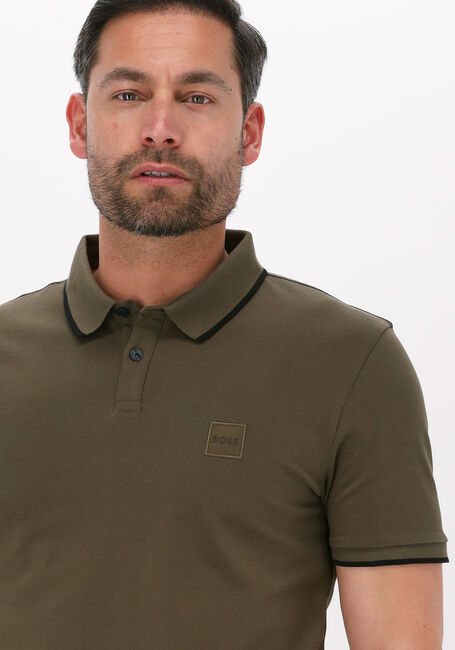Grüne BOSS ORANGE Polo-Shirt PASSERTIP - large