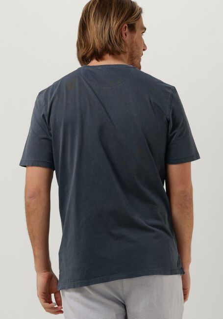 Dunkelblau SCOTCH & SODA T-shirt GARMENT DYE LOGO EMBROIDERY TEE - large