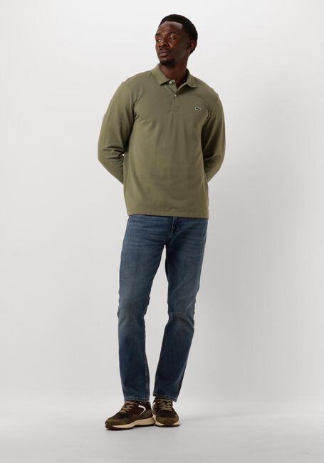 Gr&uuml;ne LACOSTE Polo-Shirt 1HP2 MEN LONG SLEEVED BEST POLO - large