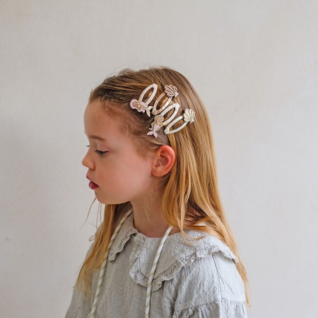 Beige Mimi & Lula Haarschmuck MERMAID CLIC CLACS - large
