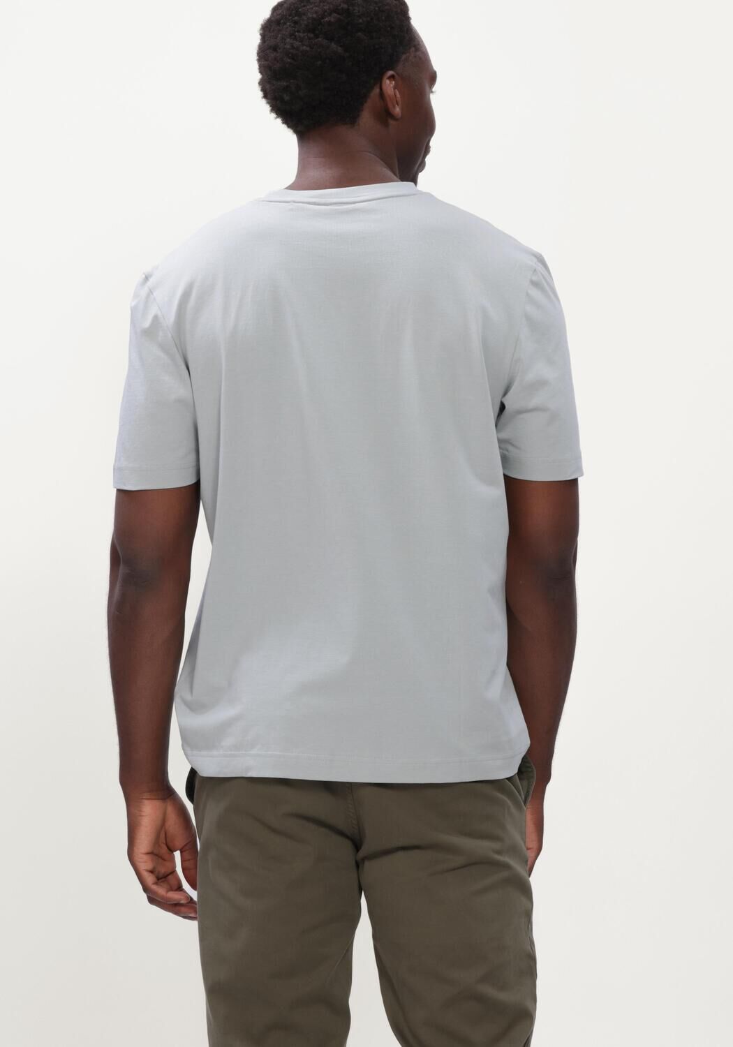 Hellgrau BOSS ORANGE Polo-Shirt TCHUP - large