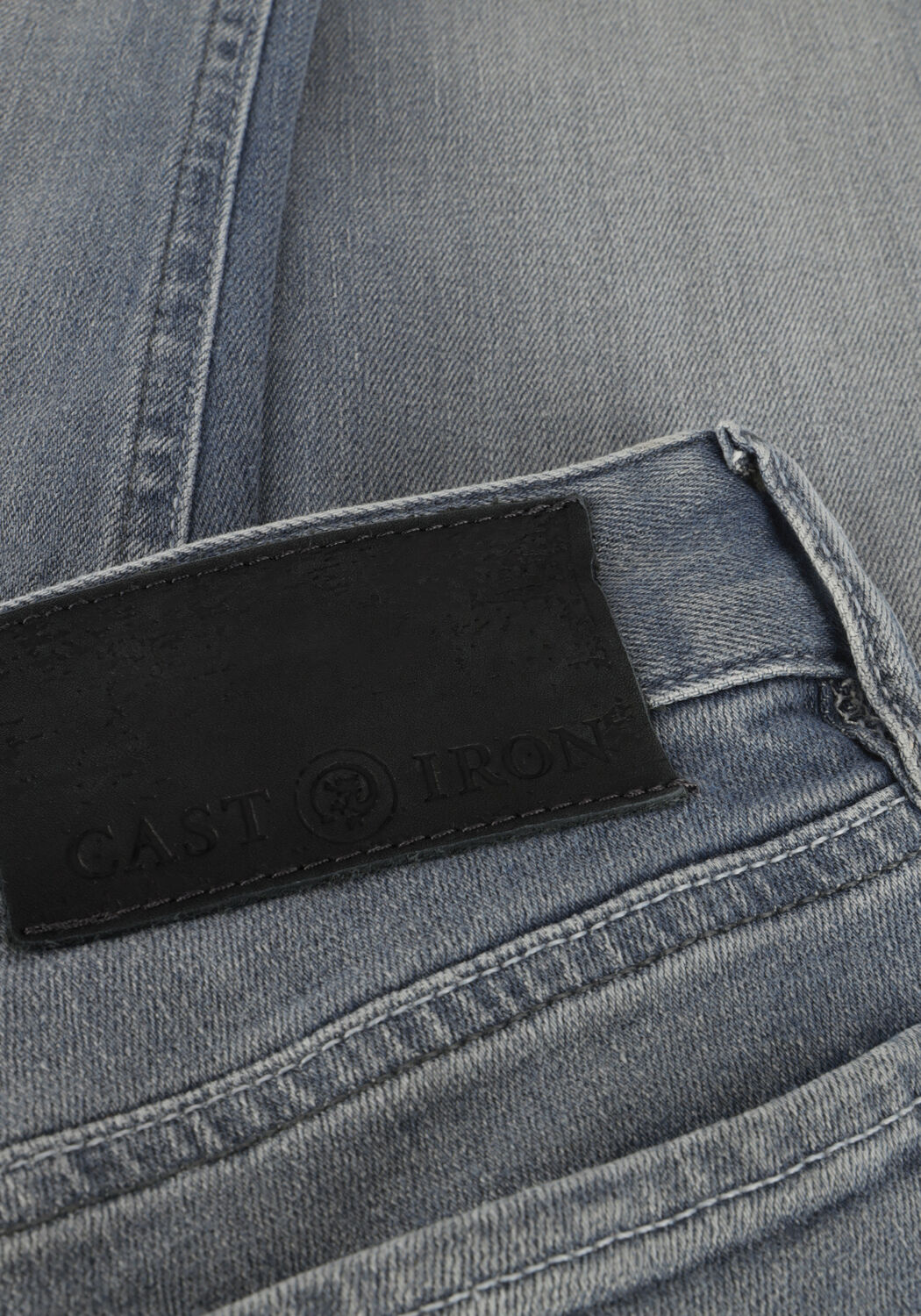 Graue CAST IRON Slim fit jeans RISER SLIM BLUE GREY SKY - large