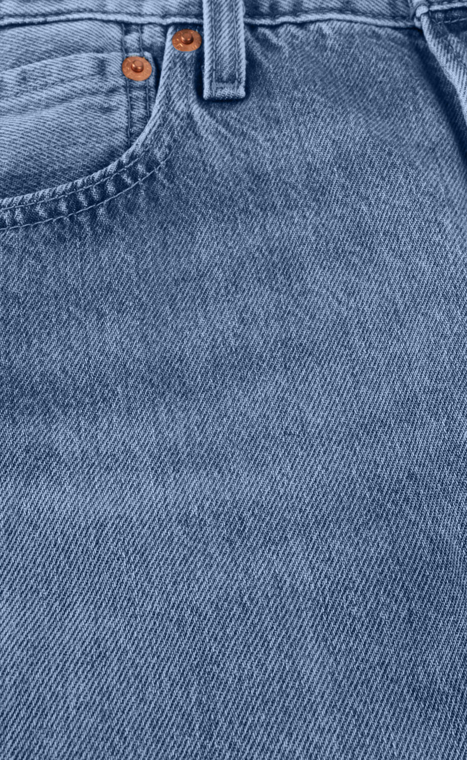 Blaue LEVI'S Straight leg jeans 501 LEVIS ORIGINAL FIT - large