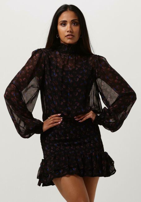 Schwarze ROUGH STUDIOS Minikleid STELLA DRESS - large