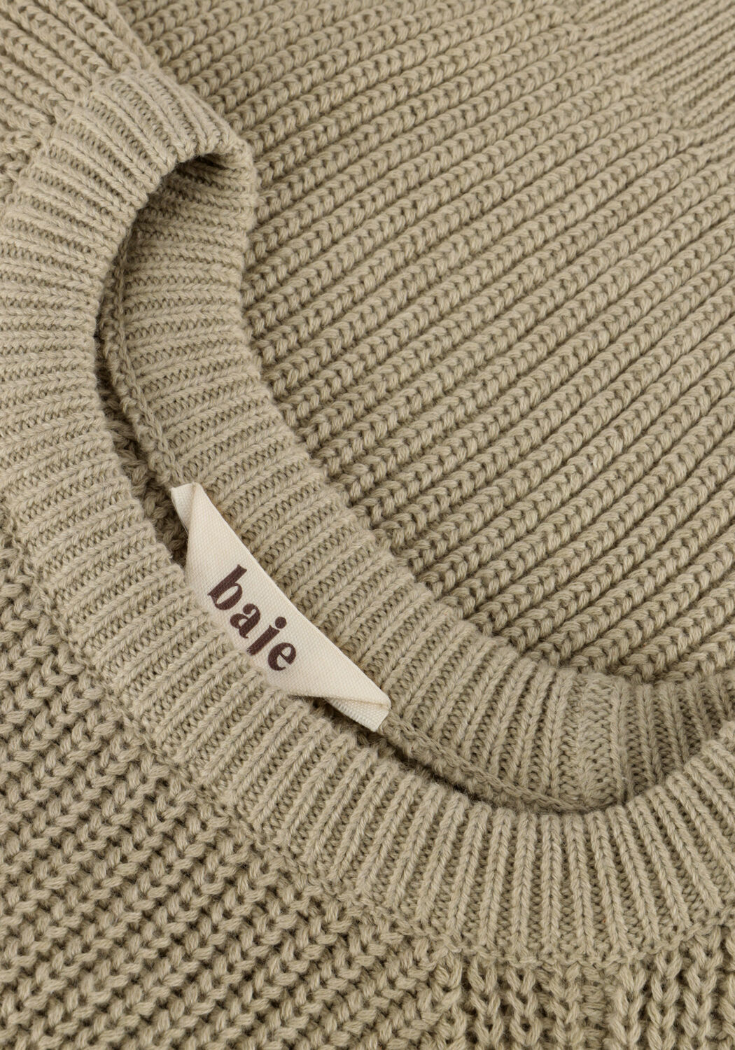 Beige BAJE STUDIO Pullover THUN - large