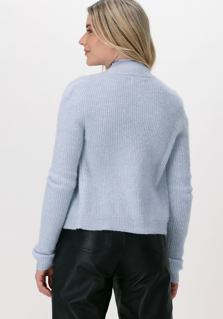 blaue envii strickjacke enbobo ls cardigan 5242