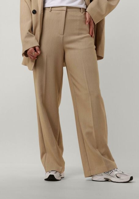 Beige Y.A.S. Hose YASLIKKA HW WIDE PANTS S. - large