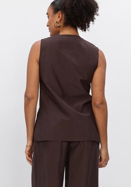 Braune OBJECT Gilet OBJLISA YUI S/L LO WAISTCOAT - large