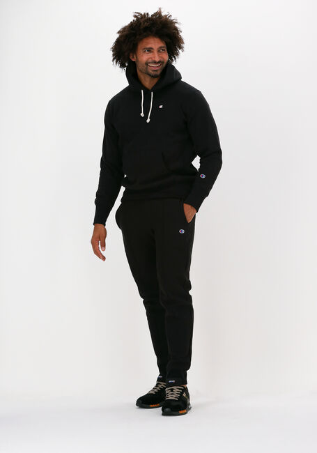 Schwarze CHAMPION Sweatshirt REVERSE WEAVE HOODIE - large