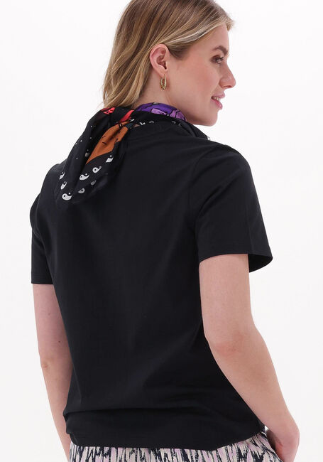 Schwarze SCOTCH & SODA T-shirt REGULAR-FIT ORGANIC COTTON T-SHIRT WITH DETACHABLE BANDANA - large