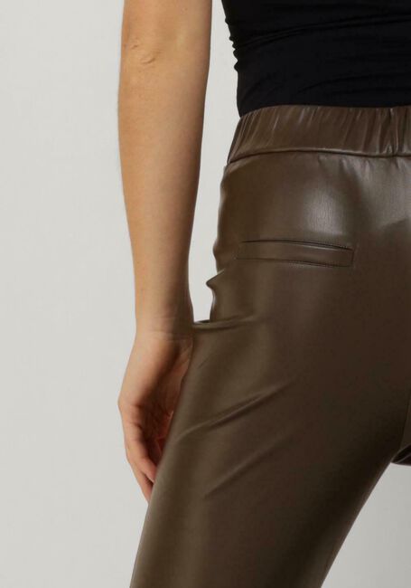 Grüne SIMPLE Legging JER-POLY-PU-23-1 - large
